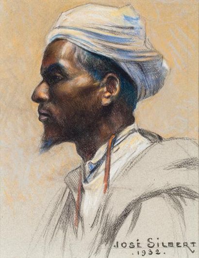null José SILBERT(1862 - 1936)

Portrait présumé de Ahmed ben Mohamed el-Maghribi

Pastel...