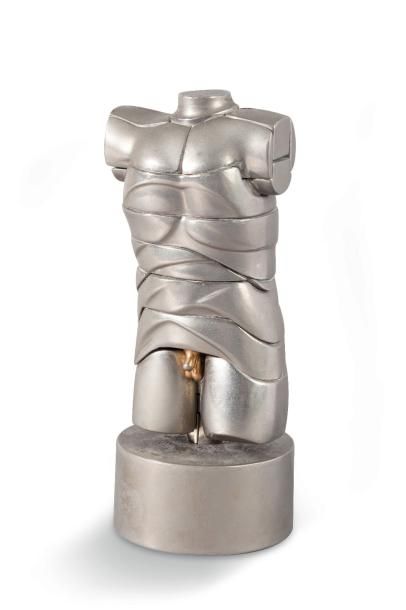 null Miguel BERROCAL (1933-2006) Mini David Sculpture en métal numérotée 6282 (/10000)....
