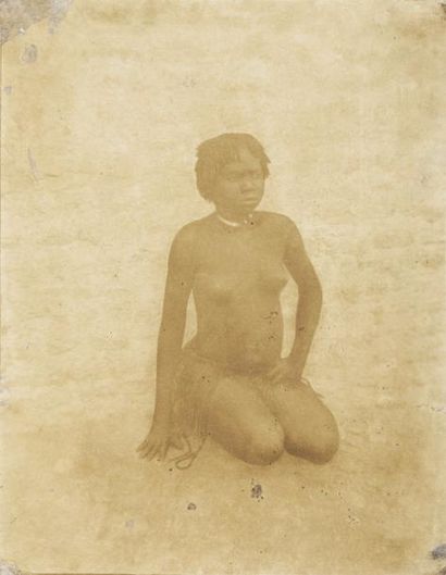 null Pierre Trémaux (1818-1895)	

Voyage au Soudan Oriental. c. 1850.	

Jeune femme...