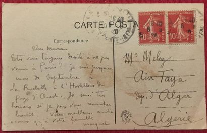 null Albert MARQUET (Bordeaux 1875-1947) Peintre postimpressionniste.

Carte postale...