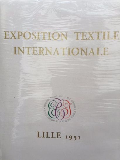 null Paul COLIN.

Exposition Textile Internationale. Lille 1951.

Affiche. 1951,...