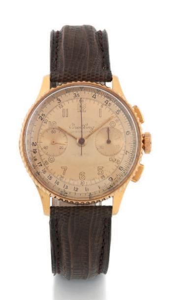 BREITLING “Chronomat” ref 769 n°672141 vers 1946
Rare et beau chronographe bracelet...