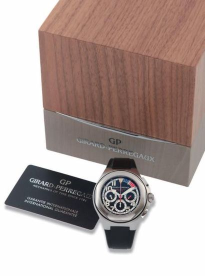GIRARD PERREGAUX «BMW Oracle Racing
USA 98» n°169/250
Grand chronographe bracelet...