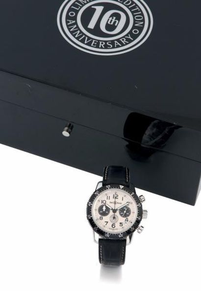 BELL&ROSS “Pilot 10th Anniversary” vers 2005
Beau chronographe bracelet en acier....