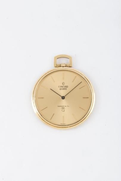 null CONCORD pour TIFFANY

Montre de smoking en or 18k. Boitier rond. Cadran or avec...