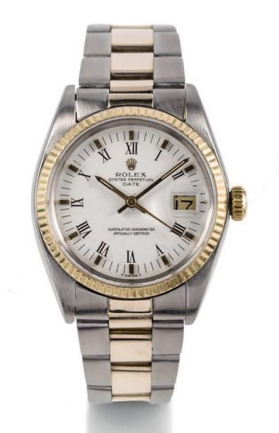 ROLEX DATEJUST, REF. 1500, STEEL AND GOLD
Rolex, Oyster Perpetual Date, case No....