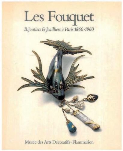 Georges FOUQUET (1862-1957), attribué à Rare et superbe broche pendentif «Masque...