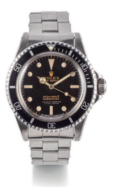 ROLEX SUBMARINER, GILT FOUR LINES, SPIDER DIAL, REF. 5512, STEEL
Rolex, Oyster Perpetual...