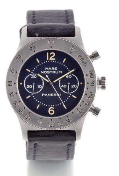 PANERAI MARE NOSTRUM
Panerai, Mare Nostrum, Ref. 5218-301A. Made circa 1994.

Fine...