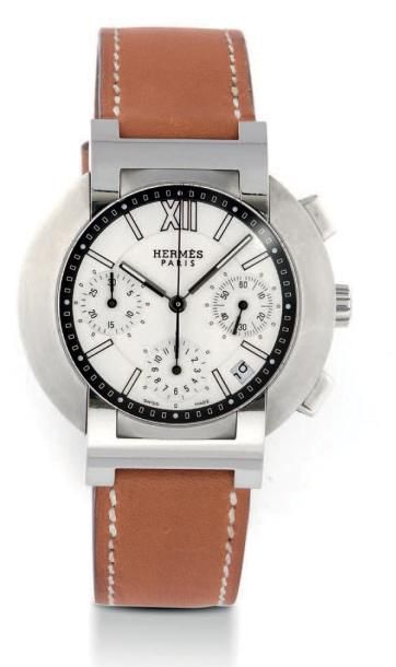 HERMES NOMADE CHRONOGRAPH STEEL
Hermès Nomade chronograph, n° 01/910 ref. 1688139....