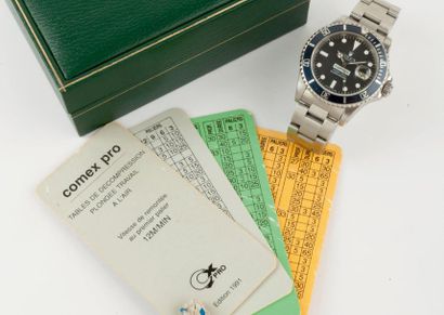 ROLEX Submariner Comex steel ref 16800 n° 7277035 vers 1983

Fine and rare steel...