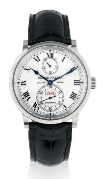 ULYSSE NARDIN MARINE, 150TH ANNIVERSARY, ENAMEL DIAL, WHITE GOLD
Ulysse Nardin, Marine,...