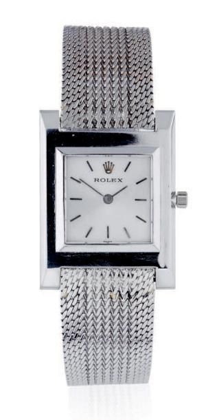 ROLEX CELLINI REF. 9578, WHITE GOLD
Rolex, Cellini Ref. 9578, n°444372. Made circa...