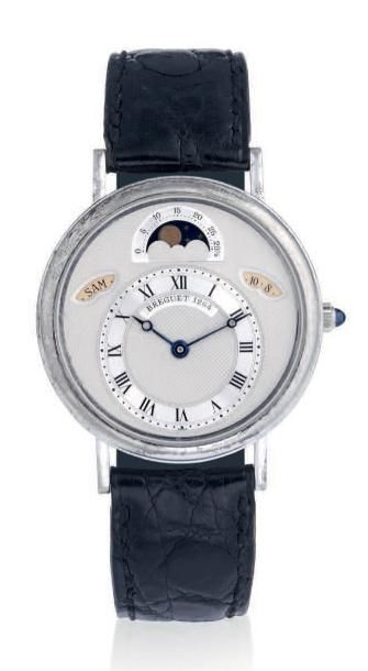 BREGUET MOON PHASE WHITE GOLD
Breguet, Moon phase, case n° 1264, ref. 3330. Made...