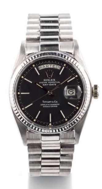 ROLEX DAY DATE, REF. 1802, RETAILED BY TIFFANY, WHITE GOLD
Rolex, Oyster Perpetual,...