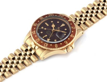 ROLEX * GMT, NIPPLE DIAL RETAILED BY TIFFANY, REF. 1675, GOLD
Rolex, Gmt Master,...