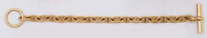 HERMES «Chaîne d'ancre»
Bracelet en or jaune.
Signé Hermès Paris.
Longueur: 18 cm...