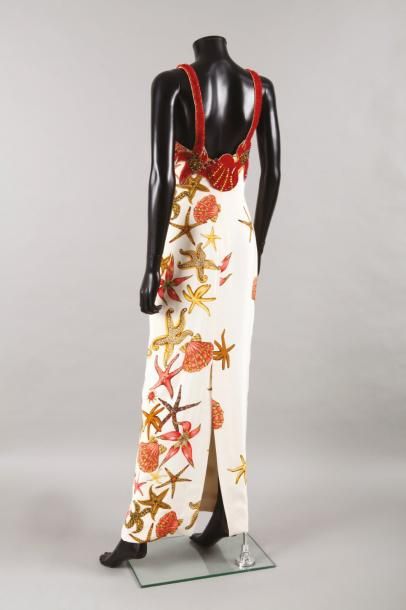 Gianni VERSACE Couture Collection Printemps / Eté 1992 - Broderie Swarovski
Robe...