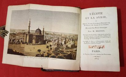 Jean-Baptiste-Joseph BRETON DE LA MARTINIERE 
L'Egypte et la Syrie, ou Moeurs, usages,...