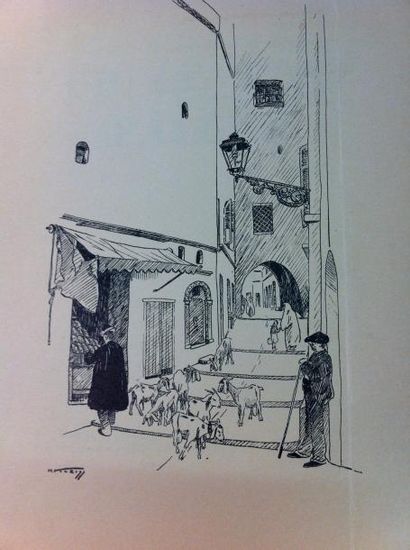 [KLEISS] Robert RANDAU 
Sur le Pavé d'Alger.
Alger, Fontana, 1937, in-8 broché, dos...