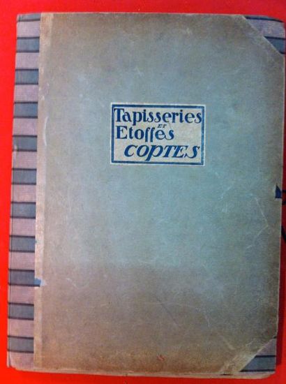 null Tapisseries et Etoffes Coptes.
Paris, Ernst, sd., circa 1900, in-folio sous...