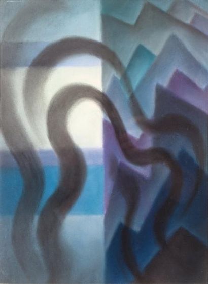 Louise JANIN (1893-1997) Composition
Pastel sur papier.
41 x 30 cm
Provenance :
-...