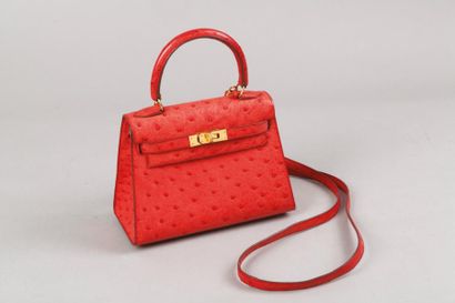HERMES Paris made in France année 1991 *Exceptionnel sac “Mini Kelly Sellier” 20cm...