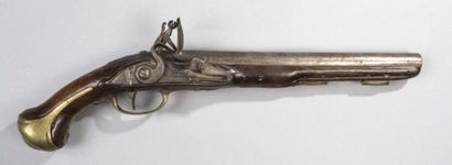 null Pistolet réglementaire de cavalerie à silex modèle 1733/1734, probablement pour...