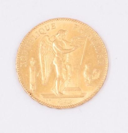 null IIIème REPUBLIQUE (1871-1940).
50 francs
Génie. Paris. 1878. (G. 1113). Or....