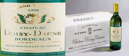 CHÂTEAU DOISYDAËNE Bordeaux 1998; 129 CARTONS DE 12 BOUTEILLES LE CARTON