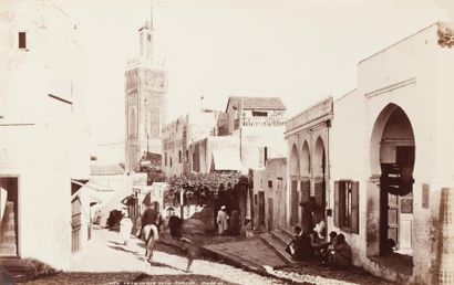 null James Valentine (1815-1880) 

Maroc, c. 1875. 

Cape Spartel lighthouse. Tangier...