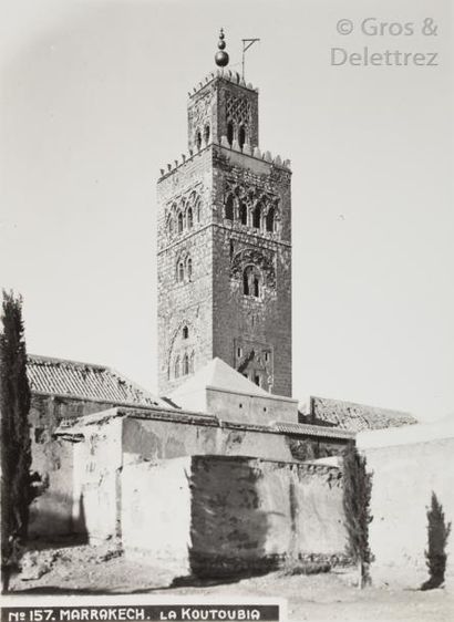 null Marcelin Flandrin (1889-1957)

Maroc, c. 1930.

Rabat. La Tour Hassan. Porte...