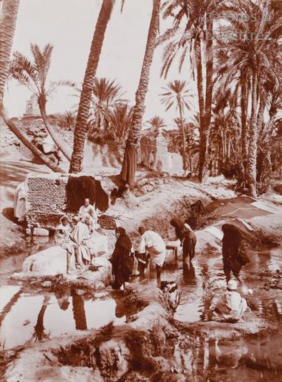 null Photographe non identifié

Tunisie, c. 1900.

Sud tunisien. Oasis de Nefta....
