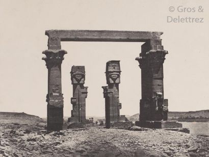 null Maxime Du Camp (1822-1894)

Nubie. 1850. 

Temple de Kardassy. Pl. 87. 

Épreuve...