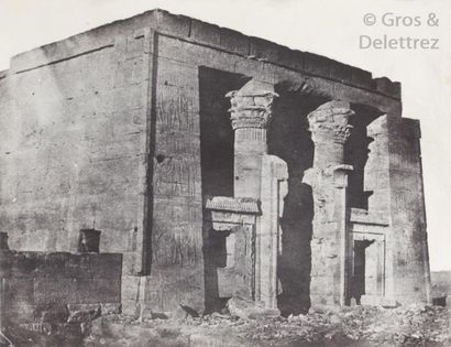 null Maxime Du Camp (1822-1894)

Nubie. 1850. 

Temple de Dakkeh. Naos. Pl. 95. 

Épreuve...