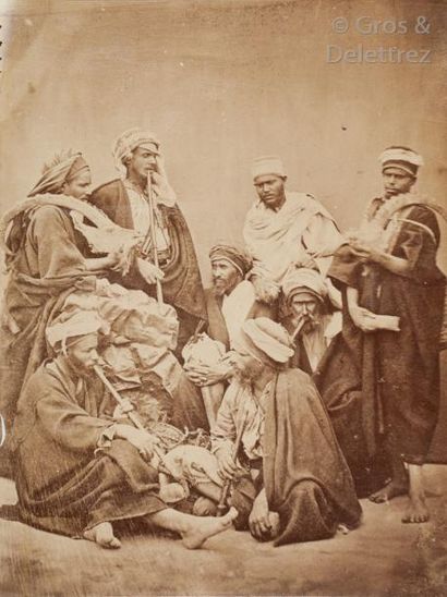 null Carl Rudolf Huber - Ermé Désiré - Alexandre Brignoli 

Égypte, c. 1870. 

Types...