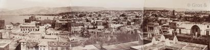 null Félix Bonfils (1935-1985) 

Liban, c. 1880. 

Panorama de Beyrouth. 

Trois...