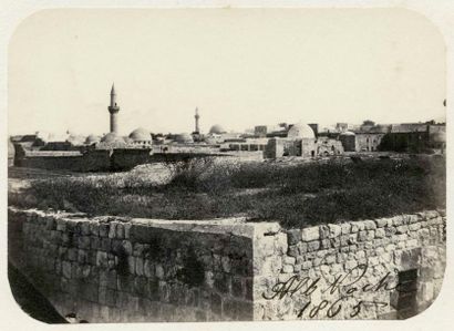 null 
Albert Poche 

Syrie, 1865. 

Alep et ses environs. 

Panoramas. Forteresse....