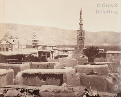 null Tancrède Dumas (1830-1905)

Syrie, c. 1870.

Damas. Mosquée de Tami el Kidir...