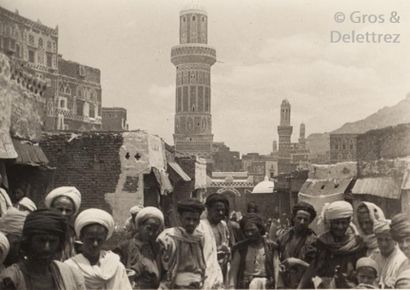 null Photographe non identifié 

Yémen, 1937. 

Mission Gasparini (ambassadeur d’Italie...