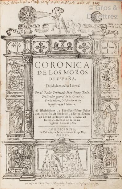 null BLEDA Jaime, Coronica de los moros de España. Dividida en ocho libros,Valencia :...
