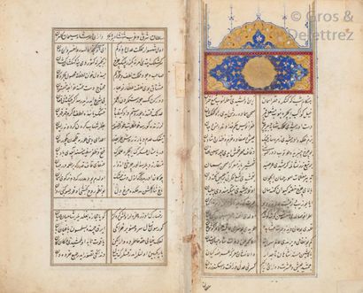 null BAQI (Mahmud Abd al-Baqi). Divan. Manuscrit en turc osmanli de (10b)-112-(11b)...