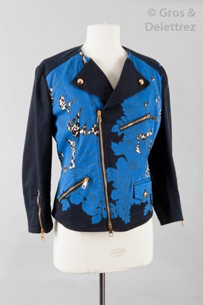 null Louis VUITTON par Marc Jacobs Collection Croisière 2012 Blouson zippé en denim...