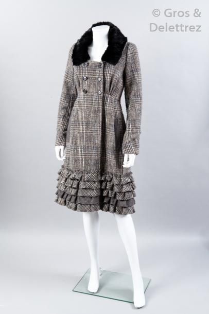 null Louis VUITTON par Marc Jacobs Collection Automne / Hiver 2007 Manteau en tweed...