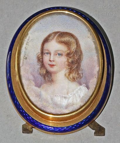 null Jean ROUGEOT DE BRIEL (XIXème)

Miniature ovale signée et datée 1er juillet...