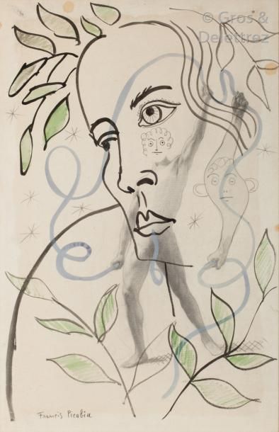 Francis PICABIA (1879-1953) Transparence, circa 1930

Aquarelle, encre et crayon...