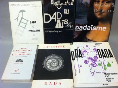 [DADAÏSME]. Ensemble de 6 livres sur le Mouvement Dada.