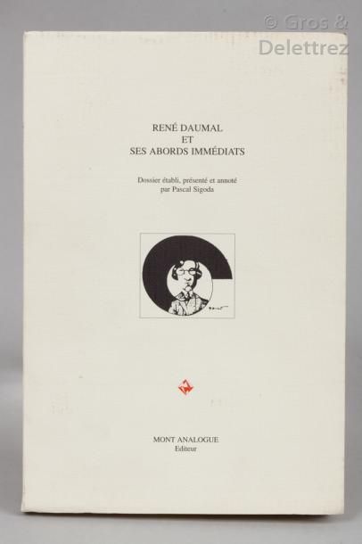 SIGODA. René Daumal et ses abords immédiats. 

Mont Analogue, 1994, 1/400 ex. num....