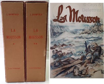 null [FOUQUERAY] Louis BROMFIELD.	

La Mousson.	

Paris, Les Heures Claires, 1947,...