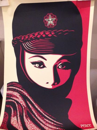 null Shepard Fairey

Peace "Mujer fatal"

Litographie